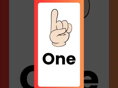 One Two Three - Counting for kids