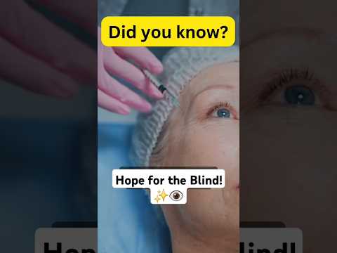 The Bionic Eye is Here! 👁️ Restoring Vision, Redefining Hope! 🌟✨ #futuretech #facts #eyeimplant