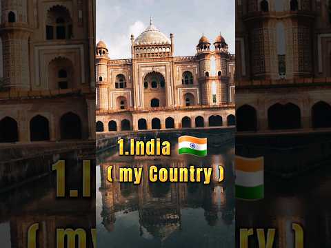 Top 10 Countries That I Love Most #shorts