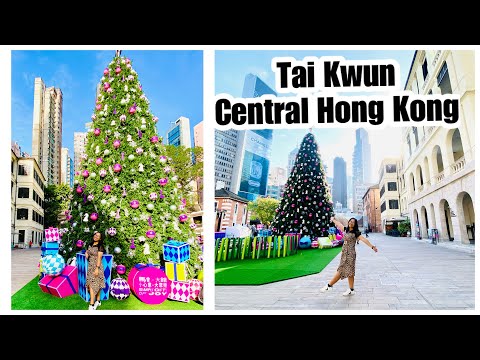 HK CHRISTMAS DECOR 2024:HKJC X TAI KWUN | CENTRAL HONG KONG | JOY WANDERS