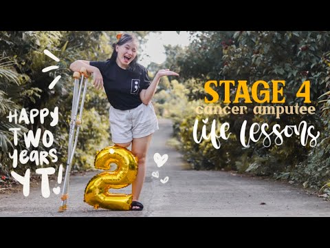 TWO YEARS ON YT | Stage 4 Cancer Amputee Lessons