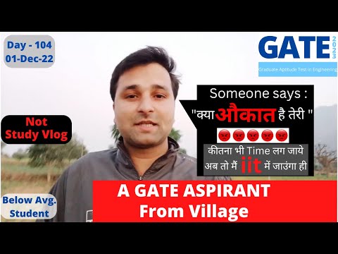 Gate aspirant || Gate 2023 aspirants || an honest day in the life of gate aspirants || gate exam