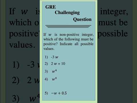 GRE Practice Question 17