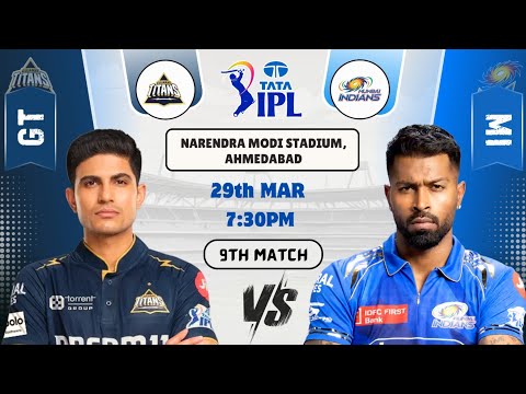 GT vs MI Today Match Prediction |Gujarat Titans vs Mumbai Indians IPL2025 9th Match|Sportfantasy11