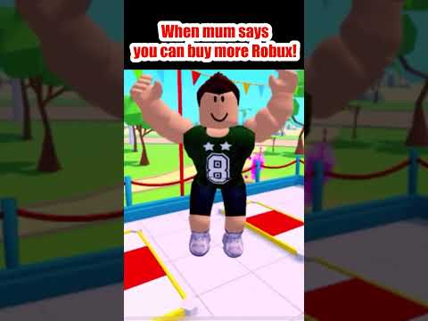 When mum says you can buy more Robux! #roblox #robux #robuxhack