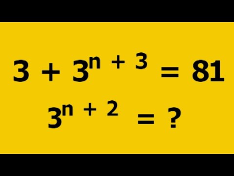 A Nice exponential question |math olympiad | you should be able to solve this!