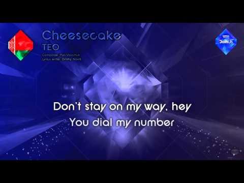 TEO - "Cheesecake" (Belarus) - [Karaoke version]