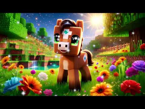 Hugo the Baby Minecraft Horse's Sleepy Adventures - Bedtime Stories For Kids
