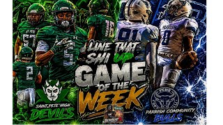 Line that shi up podcast game of the week (week0)￼ SPHS VS PCHS #viral #football #highschoolfootball