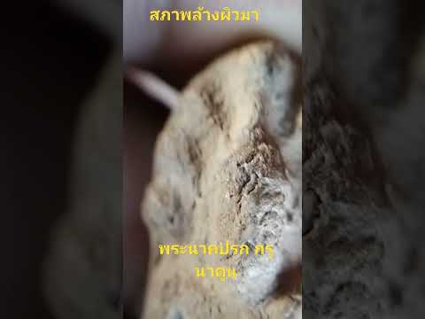 พระนาคปรก กรุนาดูน มหาสารคาม (สภาพผ่านการล้างผิว)