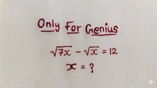 Nice algebra square root simplification || only genius get this right ✅️ 