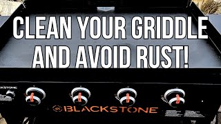 How I Clean a Blackstone Griddle After Cooking