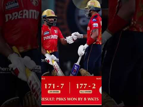 PBKS vs LSG Highlights #cricket #ipl #ipl2025 #rcb