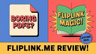 Turn PDFs Into Stunning Flipbooks with FlipLink.me | AppSumo Review #appsumodeals #pdf