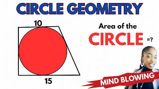 Many People Can’t Solve This Geometry Problem | Area of the Circle?#geometry #geometrypuzzle