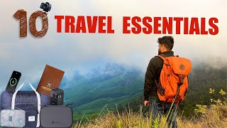 Top 10 Travel Accessories | Travel Essentials | Amazon Finds | Amazon Travel | Travel Backpack