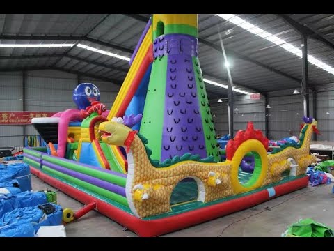 Kids beloved bounce house with slide is coming