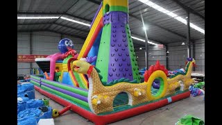 Kids beloved bounce house with slide is coming