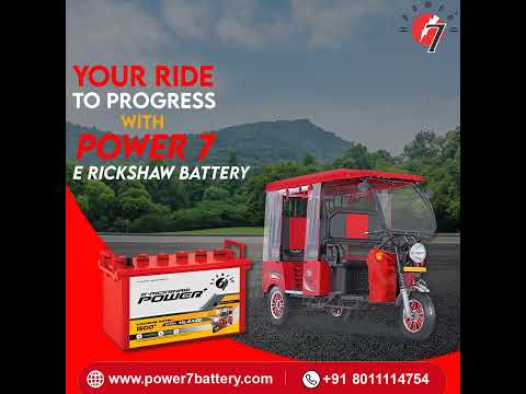 Elevate Your Travel Experience with Power 7 E-Rickshaw