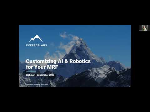 Customizing AI and Robotics for Your MRF