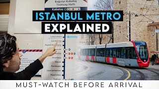 Istanbul Public Transport Guide & Metro Map Explained - Metro Routes, Taksim to Sultan Ahmet & More