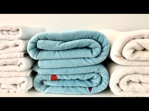 How we fold ALL our towels