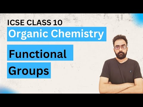 Nomenclature OF  FUNCTIONAL GROUPS 🔥| Class 10 ICSE | Organic Chemistry