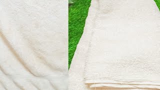 Try this to make white cloth shiny in two ways.