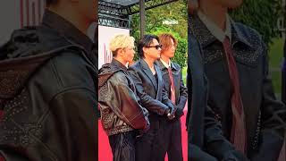 Number_i steals the spotlight on #MAJ2025 redcarpet.🟥👠✨ #BillboardJapan #Number_i  #Number_i_MAJ2025