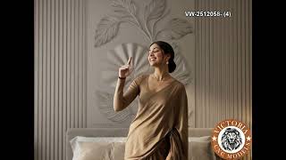 Luxury CNC Wall Panel Design | Modern Dining Room Feature Wall VIDEO 416