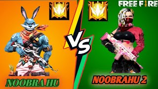 IF 2 NOOB FREIND CLASH WITH EACHOTHER ( FREE FIRE ) MUST WATCH