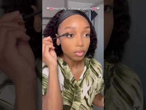 My (recent) everyday routine! #makeuptutorial #morningroutine #blackgirlmakeup #grwm