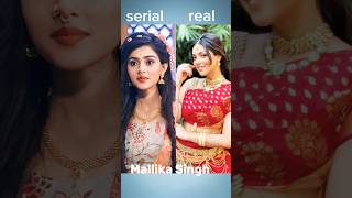 Cute Mallika Singh Radha Krishna Serial Actress || Radha Krishna Serial #shorts #cute #radha