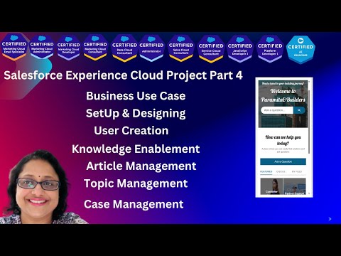 Experience Cloud Project Part4  Enable knowledge base   Creating Article