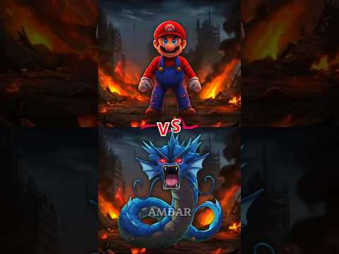 Mario Bros vs Gyarados, Snorlax, Venusaur... #mariobros #pokemon #battle #shorts