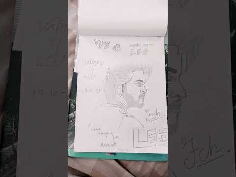 Leo bloody sweet drawing #leo #thalapathy67 #fch #trending #art #wonderful