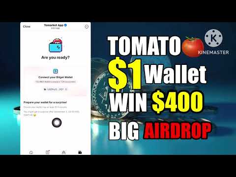 Tomarket-Tomato Airdrop Update | Tomarket 1$ Gas Fee || Tomarket 🍅 Update