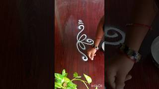 subscribe 💙Traditional indian art🙏 /sideborders designs🌹 /muggulu 🥳#muggulu #sideborders