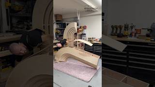 Layered Arch Backdrop build #woodworking #diy #decor