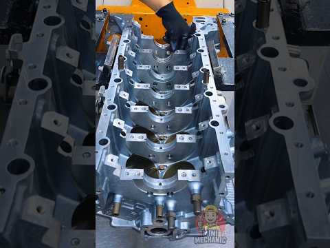 BMW 760 Engine Assembly | Car Engine | #bmw #engine #carengine #automobile #mechanic #car #tools