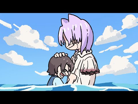 【hololive/animation】Shanks coming with Subaoka clock tower【OkayuNekomata/SubaruOozora/Eng sub】