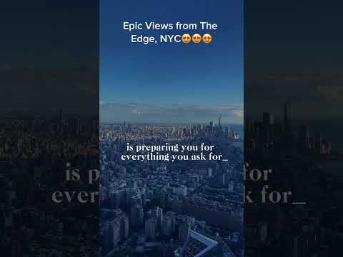 Epic Views NYC #nyc #theedge #manhattannyc