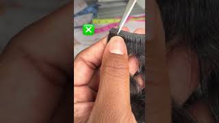 Hairstylist how to reduce hair shedding and tangles?