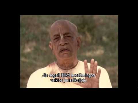 Prabhupada. Apie nuodemę ir Dievo sąmonę.