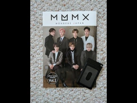 [Unboxing] Monsta X - Japanese Fanclub Magazine + Card Case (Volume 1)