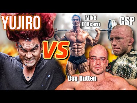 Yujiro Hanma fights Mike O'Hearn, Georges St Pierre, Bas Rutten