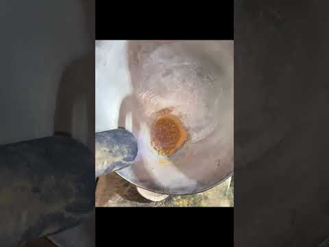 24k gold from electronics #goldextraction #gold #goldrecovery