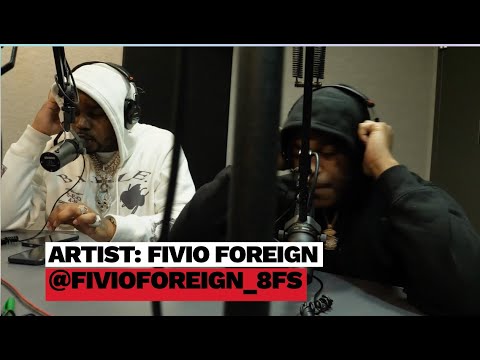 Fivio Foreign Freestyle on The Come Up Show Live Hosted By Dj Cosmic Kev (2022)