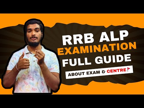 FULL Guide to RRB ALP Exam 2024 | Full Details for Assistant Loco Pilot Aspirants| #rrb #rrbalp