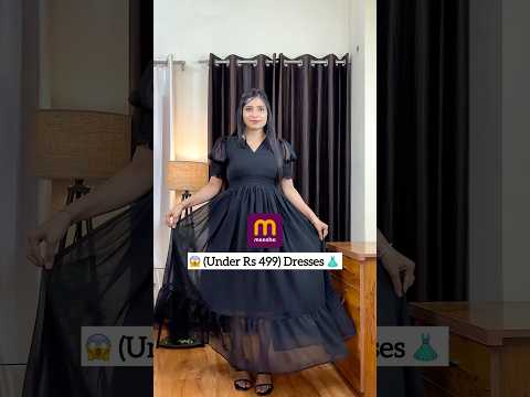 😱(Under Rs 499) Dress 👗| MEESHO #unboxing #dress #meeshofinds #meeshohaul #meeshofashion